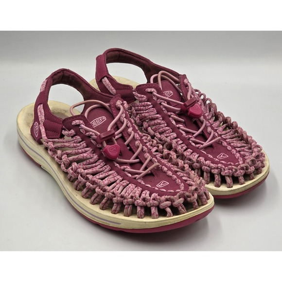 Keen Shoes - Keen Women's 9 Uneek Paracord Bungee Cord Rope Hiking Sandals Water Shoes Purple